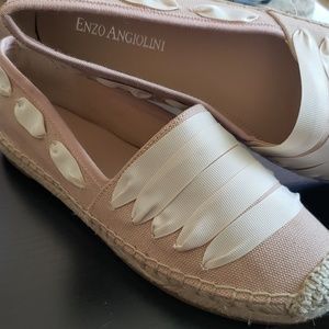Enzo Angiolini Espadrille style slip ons. NWOT